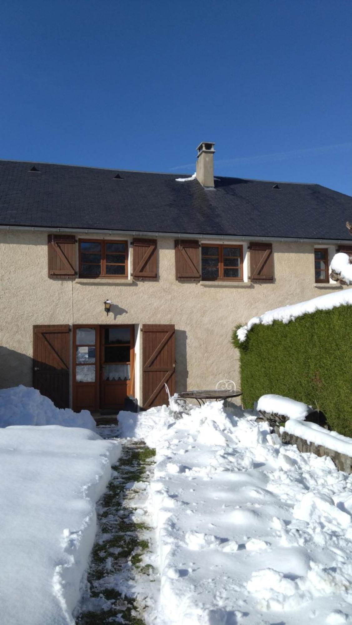 Gîte de la Séoube Campan Exterior foto